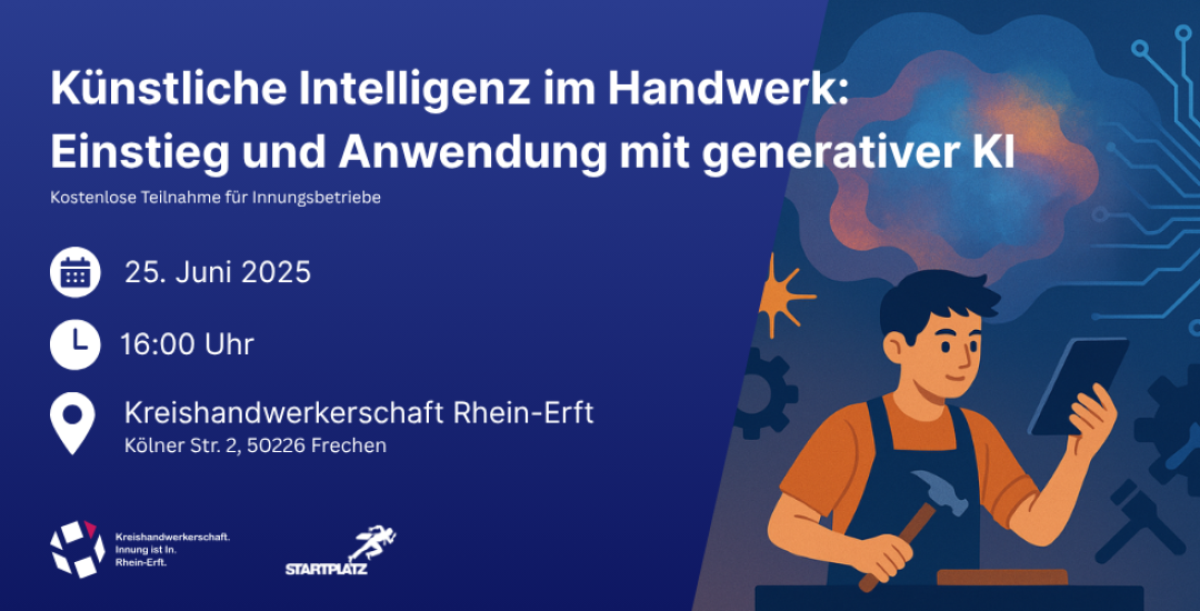 Event-Banner KI im Handwerk